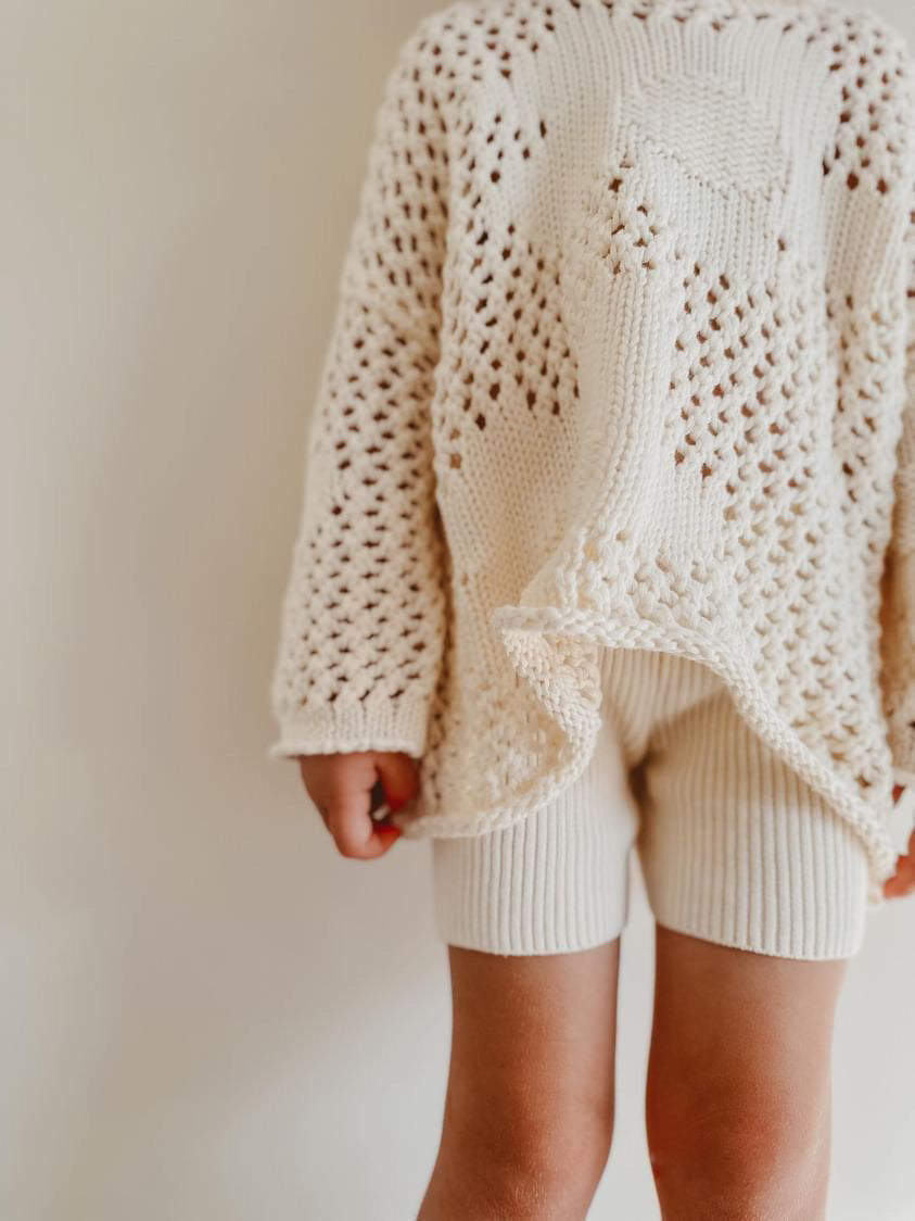 Crochet Pullover | Natural