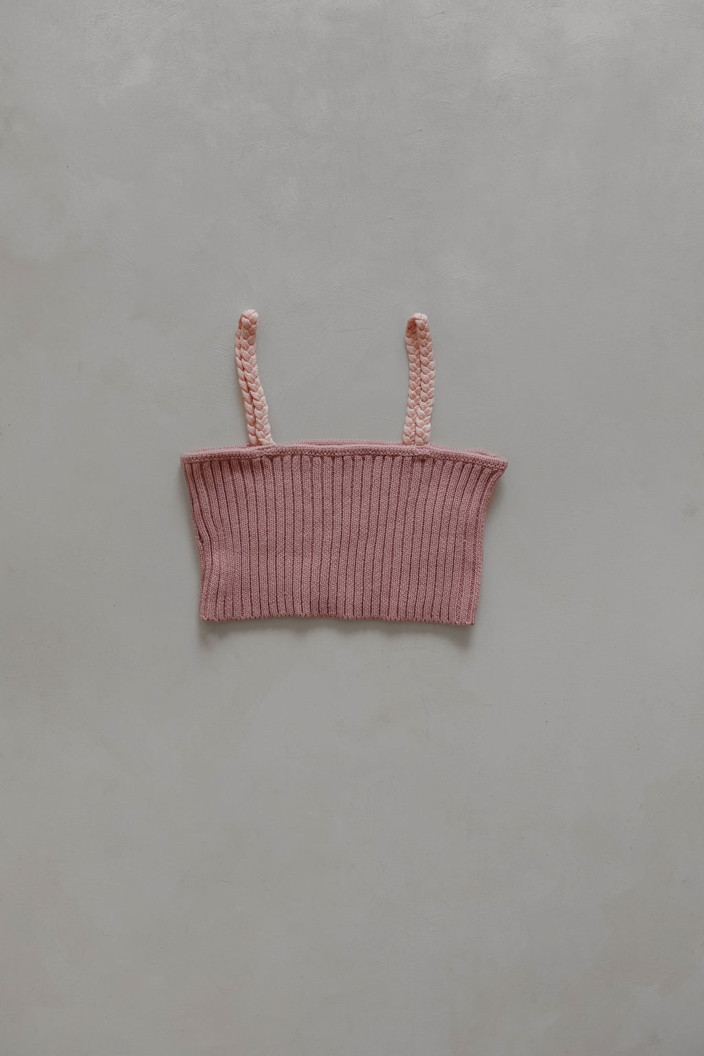 Braid Crop Top | Berry