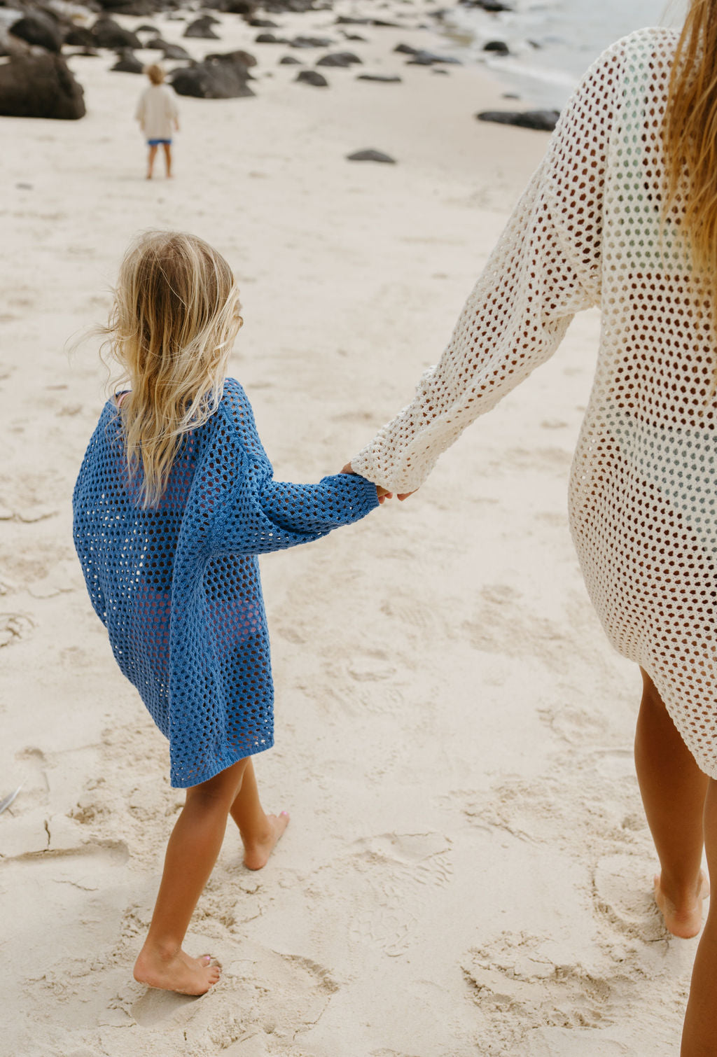 Crochet Beach Dress | Cobalt