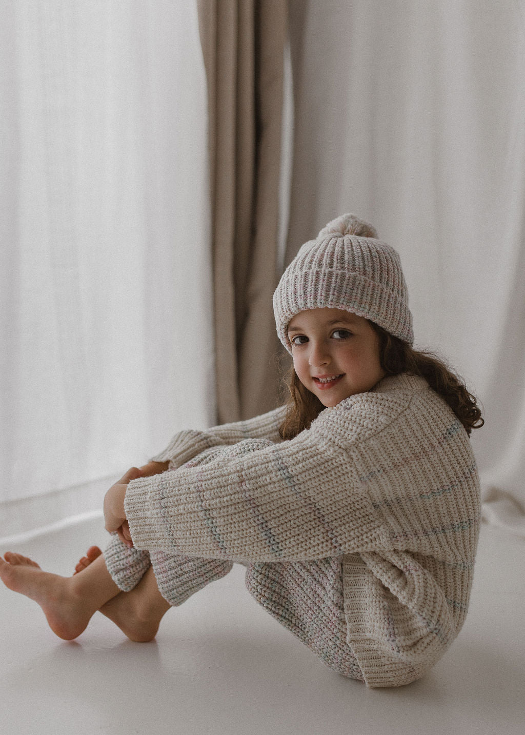 Knit Sweater | Opal Stripe