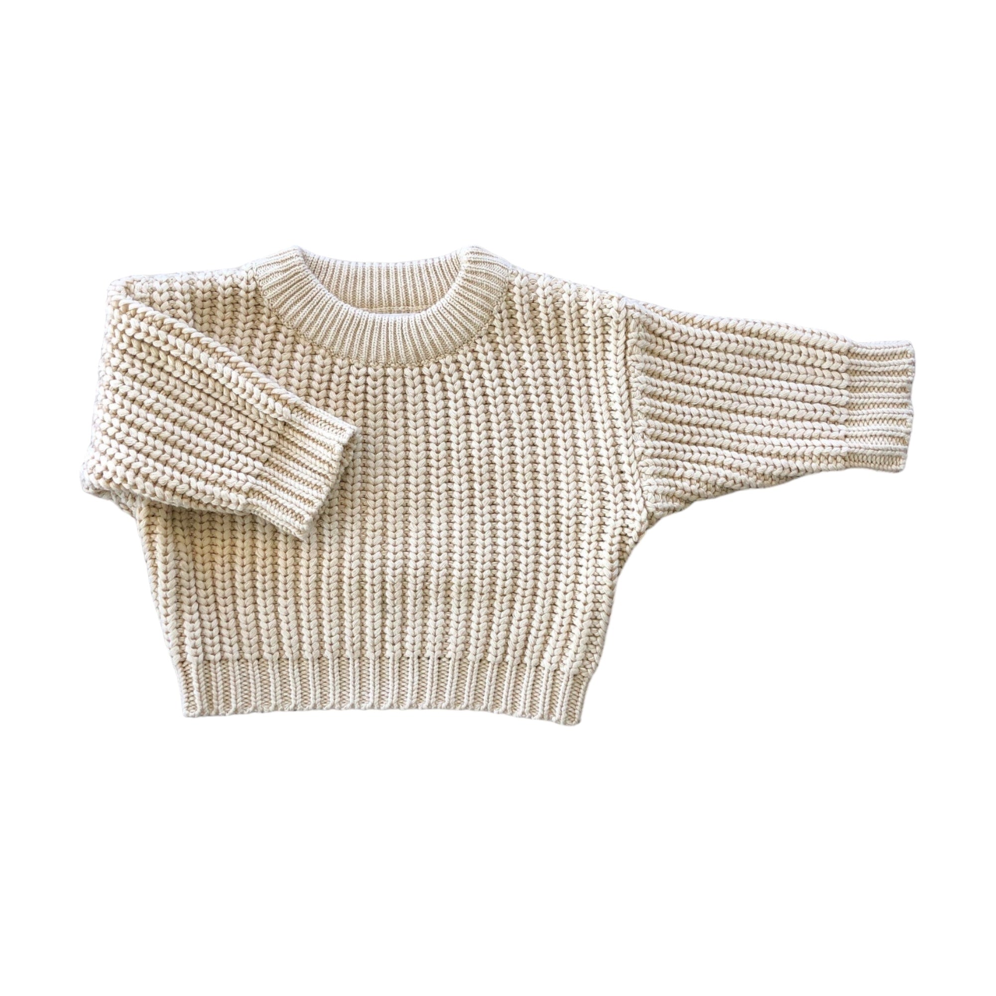 Chunky Sweater | Almond