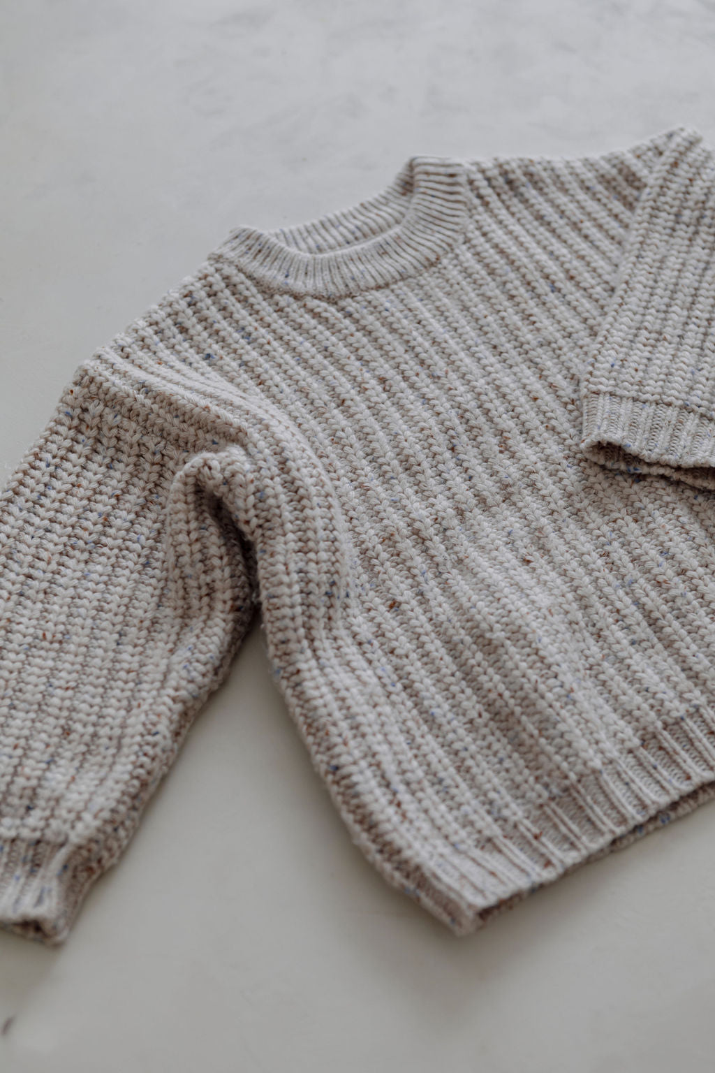 Knit Sweater | Sky Dust