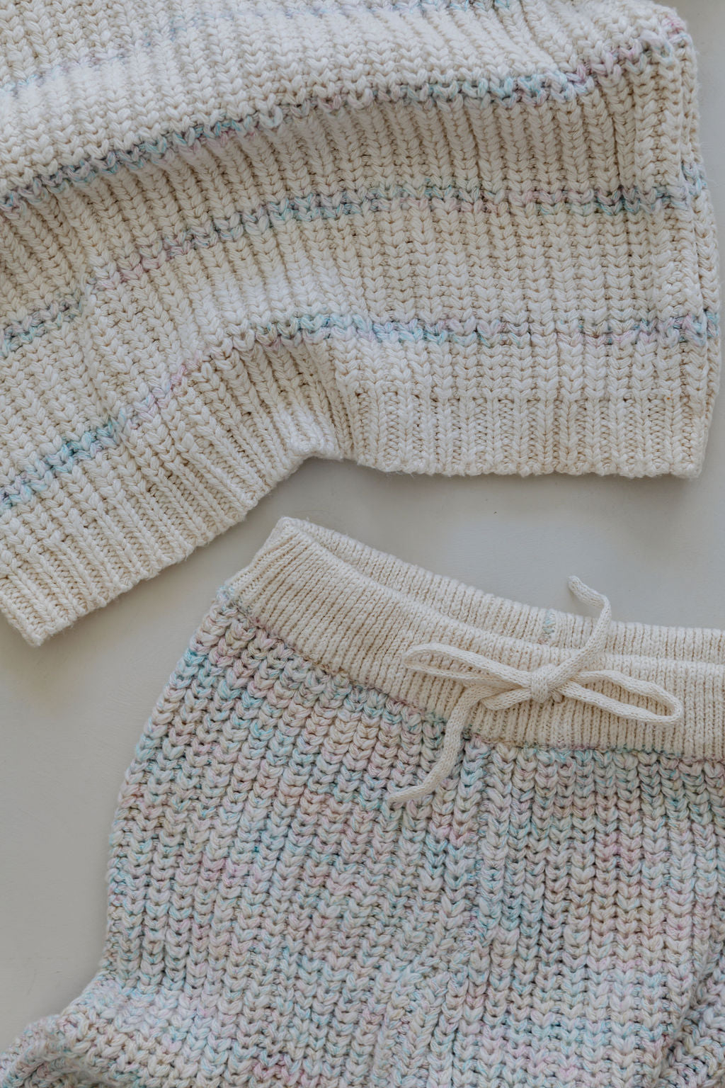 Knit Sweater | Opal Stripe