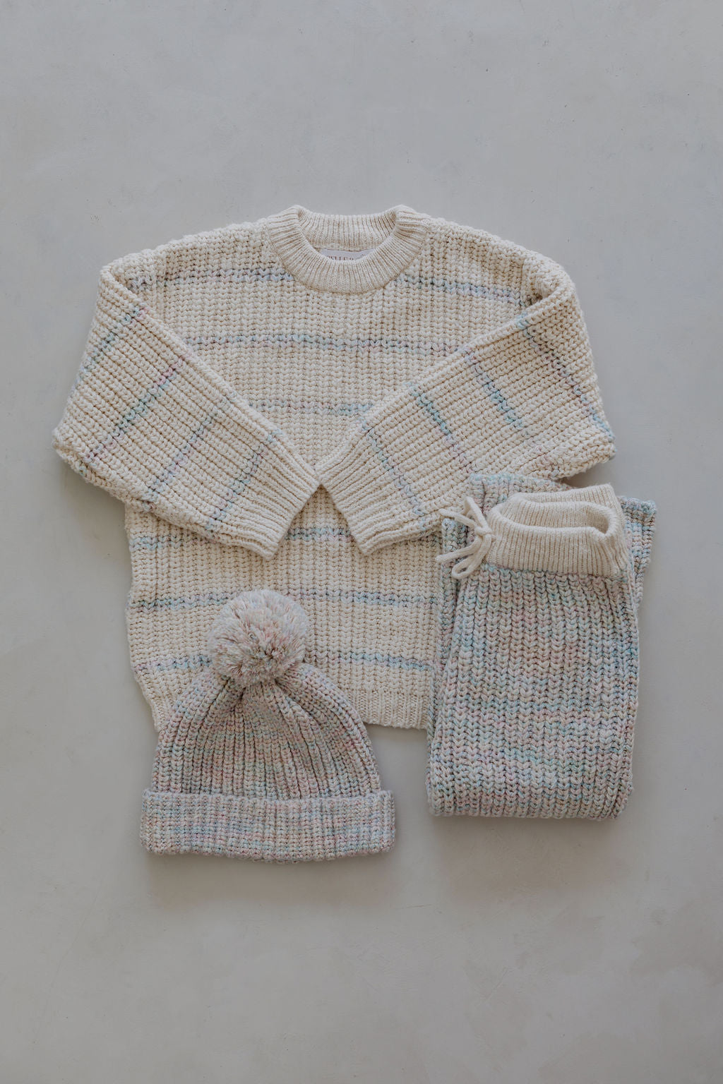 Knit Sweater | Opal Stripe