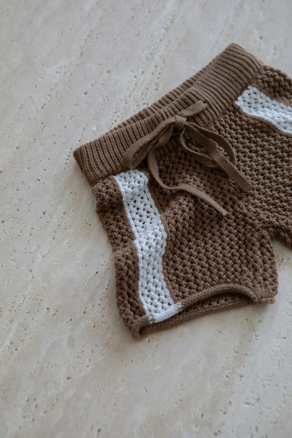 Crochet Shorts | Cacao Salt